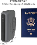 230 Watt Step Down Voltage Converter For Global Travel Use 100 To 220V To 110V Transformer With USB Quick Charger 3.0 next to passport