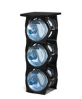 Stackable Water Bottle Storage Rack For 3 And 5 Gallon Jugs Built Tough Jug Holder For Kitchen Cabinet And Office Organizing