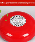 Mega Loud High Volume Electric Security Alarm System With 6 Inch Round Horn 95dB Penetrating Tone Multiple Power Options Durable ABS Construction Long Distance Sound Propagation Easy Mounting Reliable Early Warning For Home Or Business, red 24V DC