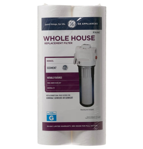Universal 10 Inch Whole House Water Filter Replacement 2 Pack NSF Certified Sediment Rust And Impurity Reduction For Most Major Brand Filtration Systems Easy Install No Brainer Replacement Every 3 Months
