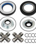 Beefed Up Front Axle Seal And Greaseable U Joint Kit For Ford F 250 F 350 Super Duty 2005 To 2014 With O Rings And Seals, components
