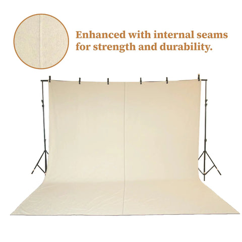 Heavy Duty Canvas Drop Cloth 12x15 Feet For Painting And Home Projects, showing internal seams for strength and durability