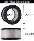 Air Filter Replacement 32170979 For Ingersoll Rand SS5 2340 2475 T30 Air Compressor dimensions ID 3", OD 4.4", height 2.4"