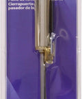Satin Brass Self Closing Door Hinge Pin Featuring A Built In Spring That Swaps Standard Hinges package view.