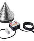 BESSEY GCS-NCB bearing heater cone, 3/8–8 1/4 in capacity, silver/black with control box and cord.