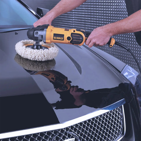 Twelve Piece Set Of Five To Six Inch Car Polisher Bonnets Microfiber Polishing Covers Waxer Bonnets Buffing Pads With Elastic Stretch Fit For Auto Detailing And Waxing on car polisher