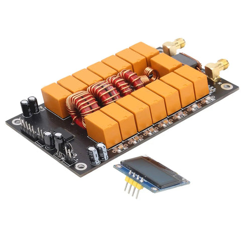 ATU-100 Mini Automatic Antenna Tuner Kit For Ham Radio Nerds With OLED Display DIY Tuner Board Real Time Tuning Easy Firmware Program
