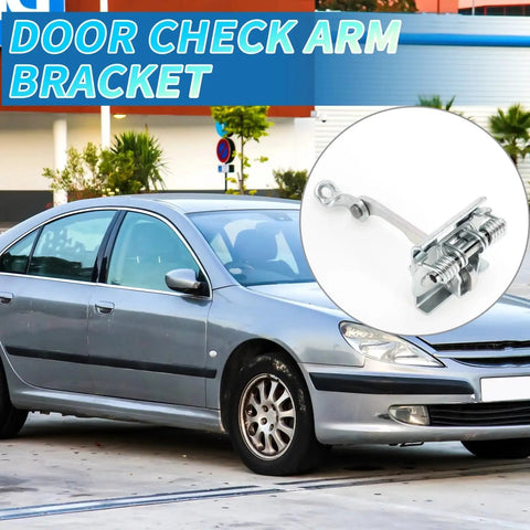 Peugeot 607 Rear Door Check Strap With Multi Level Limiter and Dampened Soft Close Heavy Duty Metal Build in focus