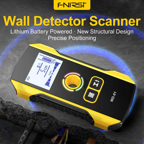 Electronic Studs Finder Handheld Wall Scanner for Wood Metal Studs Detection Detector Color Display showing detection interface