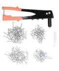 Awesome FTVOGUE Rivet Manual Hand Tool Kit Featuring Alloy Steel Gun With 200 Cup Head Fasteners In 2 4mm 3 2mm 4mm And 4 8mm Sizes Perfect For Auto Repair Sheet Metal Work Home Assembly And Pipelines Making Projects A Total Breeze. Rivet gun with 200 fasteners