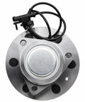 Top view of Front Wheel Bearing Hub Assembly 2WD Pair For Cadillac Escalade ESV 2007 To 2014 Chevy Avalanche 6-lug design