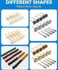 Polishing Kit For Dremel 100 Piece Buffing Wheel Set With Wire Brushes Scouring Pad Mini Brushes Wool Felt Heads