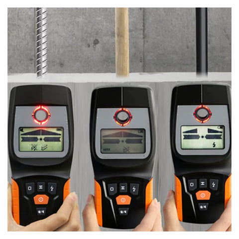 Heavy Duty 3 In 1 Wall Scanner And Stud Finder With Smart Beep Alarm Dead On Accuracy finds metal and wooden objects in drywall.