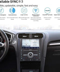 Ford Mustang Sync 2 To Sync 3 Upgrade Kit Plug And Play Wireless CarPlay 3.4 Interface And 8 Inch Capacitive Touch Screen installed