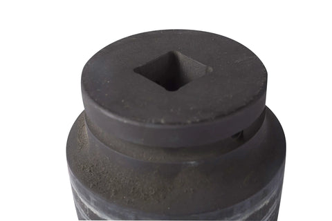 Top view of Beefy Half Inch Drive Magnetic Impact Socket Five Eighth Inch Chrome Molybdenum Alloy Steel With Radius Corner Design.