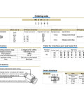 Diagram and specifications for Six Millimeter To One Eighth Inch NPT Push To Connect Air Fittings Male Straight Quick Connect