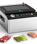 Chamber Vacuum Sealer With Large 6.8 Qt Chamber And 12 Inch Seal Bar For Home Cooks And Pro Kitchens, 230W Power Delivers Mighty Vacuum
