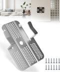 Gnarly Wall Damage Tackled Quick With Effortless Drywall Repair Clips For Knockout Smooth Finish with screws for easy installation.