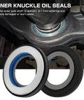 Beefed Up Front Axle Seal And Greaseable U Joint Kit For Ford F 250 F 350 Super Duty 2005 To 2014 With O Rings And Seals