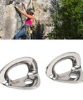 Heavy Duty 316 Stainless Steel Bolt Hanger, Tough As Nails Aerial Climbing Anchor With Bulletproof Grip for outdoor use