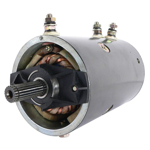 Heavy Duty 12 Volt Winch Motor Replacement For Warn Double Bearing 6HP 20 Spline Fits MRVB4 MRVB5 MRVB7 43020073