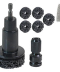 Wheel Hub And Stud Cleaning Tool Kit For Brake Jobs, Rust Removal Disc For Cars And Light Trucks with brush and discs visible