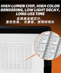Top Shelf SmartRGB Outdoor Floodlight 50W LED Spotlight With Wifi App Control high lumen chip detail for vibrant illumination.