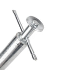 Built Tough Telescopic Rv Jack Set Of Two Adjusts Easily Between 16 And 30 Inches Quick Grip Pin design detail in galvanized steel.