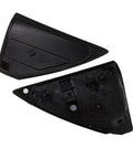 No Sweat Drop In Pair Of Red Rear Bumper Reflectors Covers For Tesla Model 3 And 2019 Plus Fits Model Y 2017 To 2020, black plastic details