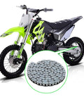 T8F 134 Link Drive Chain Replacement For 50cc 47cc 49cc Dirt Bikes And Mini ATVs fits pocket rockets and go-karts