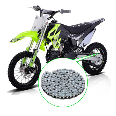 T8F 134 Link Drive Chain Replacement For 50cc 47cc 49cc Dirt Bikes And Mini ATVs fits pocket rockets and go-karts