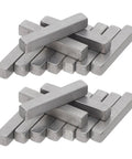 20 Pieces Tough Stainless Steel Parallel Drive Shaft Key Stock For Golf Carts And Small Engines High Tensile Strength Secure Fit Suitable For Heavy Duty Mechanical Repairs Without Breakage While Livin It Up On The Road Or Knocking Fixes Out stacked metal key stock pieces