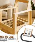 Heavy Duty Couch Upholstery Spring Repair Kit Built Like A Tank With Rock Solid Coils And Steel Stay Wire For Dirt Simple Saggy Sofa Fix and Recliner Seat Support in wooden chair frame with springs.