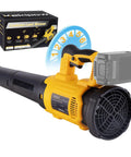 Cordless Leaf Blower For DeWalt 20V Max Batteries With 650 CFM Brushless Motor Built In Protection 6 Speed Settings And Turbo Mode