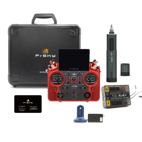 Tandem X20 Pro AW Radio Transmitter Battleship Grey Ultimate Combo With TD SR18 Receiver Remote NFC Panel and VANTAC Electric Screwdriver