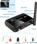 Bluetooth 5.4 Receiver For Home Stereo And RCA Speakers, Low Latency HD Music Audio Bluetooth To Wired System, AUX And USB Interface, Easy Plug And Play Adapter For Streaming From Phone Tablet Or Laptop To Your Stereo