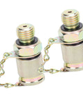Strong Hydraulic Test Adapter Tool For High Pressure Monitoring Sampling Where You Need Zero Leak Free During Work With M14 And M16 Specs Fit For Shop Pros Who Want Quick Fixes And Solid Jobs Anytime They Hit The Line, steel adapters with chains