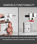 Handheld Mini Bench Vise Table Clamp for Model Making and Jewelry Crafting, Desktop Workbench Base, precision holding fixture