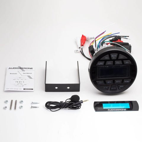 Contents of Bluetooth Amplifier For Car Audio System Waterproof With Remote Control 4 Channel Class Ab Amp For ATV UTV