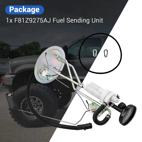 Fuel Tank Sending Unit For F250 F350 Super Duty 1999 Through 2003 7.3L V8 Diesel Direct Fit Replacement in package