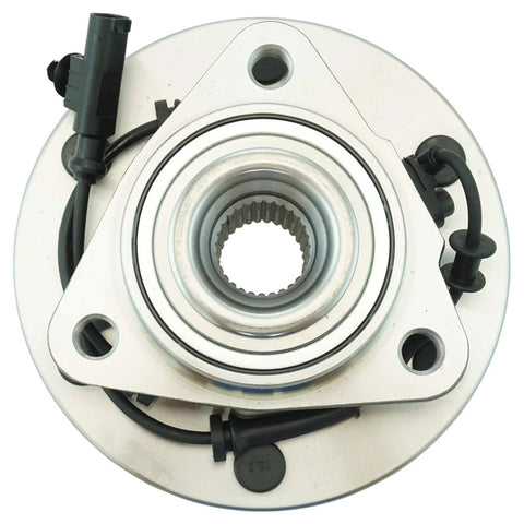 Front Wheel Bearing And Hub Assembly For 2012 To 2015 Nissan Armada 4WD And 2012 To 2015 Nissan Titan 4WD DIY Friendly Install Videos