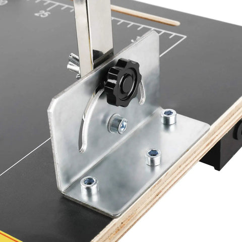 Adjustable rail on Hot Wire Foam Cutter For DIY Pros 110V Tabletop Thermocut Cutting Machine 30W 50 To 300 C Temp Range