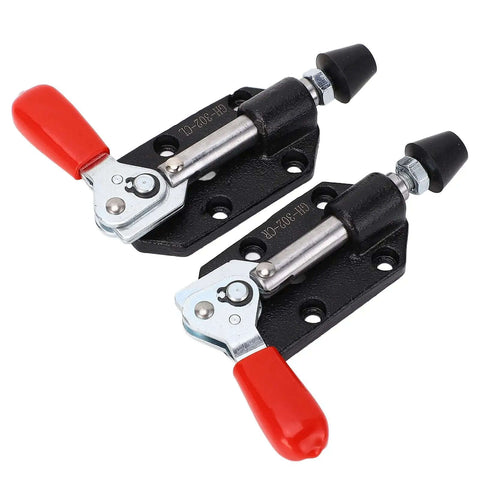 Two Piece Push Pull Toggle Clamp Set For Woodworking And DIY Positioning Jig Accessories Left Right 20mm Stroke