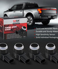 Parking Assist Sensor Kit 4 Pieces Easy Install Compatible With Dodge Ram 1500 2500 3500 Journey Durango Jeep