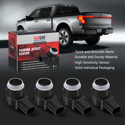 Parking Assist Sensor Kit 4 Pieces Easy Install Compatible With Dodge Ram 1500 2500 3500 Journey Durango Jeep