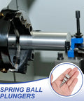 Heavy Duty 20 Pack 304 Stainless Steel Ball Plungers For Cabinet Doors And Furniture Drawers in machine tool setup.