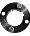 Workhorse H Style Pulley Bushing Featuring Rock Solid Carbon Steel Build With Slick 1 3/8 Inch Bore split taper locking design for keyed shafts.