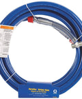 One Quarter Inch Airless Hose 50 Foot For Magnum Or Graco Sprayers Heavy Duty High Pressure Up To 3000 PSI Zinc Coated Spring Guard
