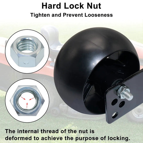 42 Inch Deck Gauge Wheel Bracket Kit Fits Husqvarna Ariens AYP Poulan Pro Craftsman 532181040 525509501 YTH22V42 YTH2042 YTH18542 GWN42B Lawn Mowers And Tractors