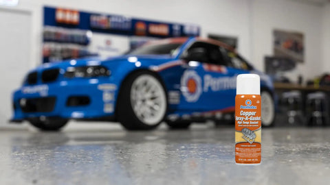 Copper Spray A Gasket Hi Temp Adhesive Sealant Spray For Gaskets And Heat Transfer, Fast Drying Metallic Copper, 9 Oz Can